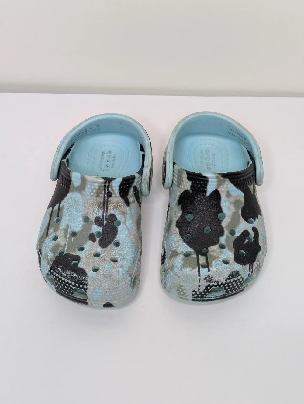 Crocs Camouflage Camo Water Shoe Sandal 6T